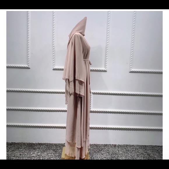 Chiffon abaya/cardigan - Picture 2 of 3